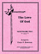THE LOVE OF GOD SAX TRIO cover